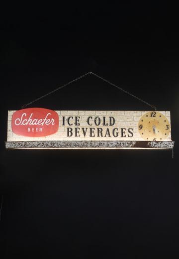 Schaefer Beer Hanging Sign