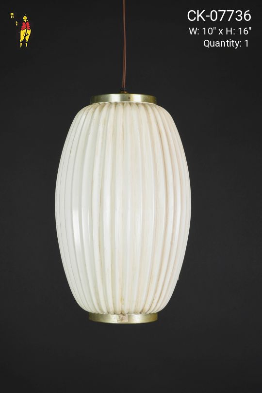 Mid Century Hanging Lantern