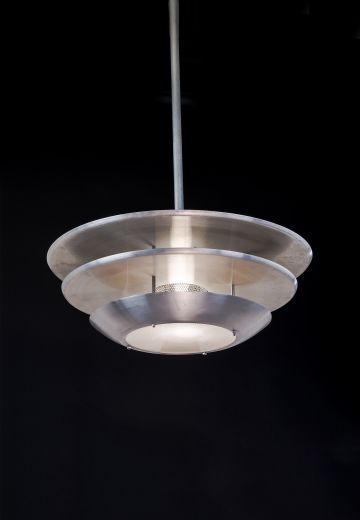 Three Ring Silver Hanging Pendant