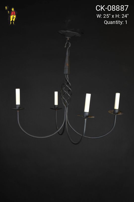 Wrought Iron Chandelier
