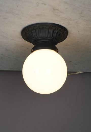 Iron Flush Mount Ceiling Fixture
