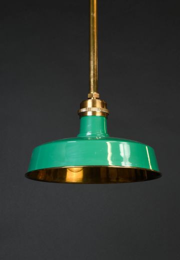 Green & Brass Hanging RLM
