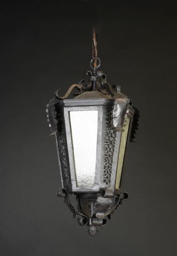 Small Hanging Iron Lantern