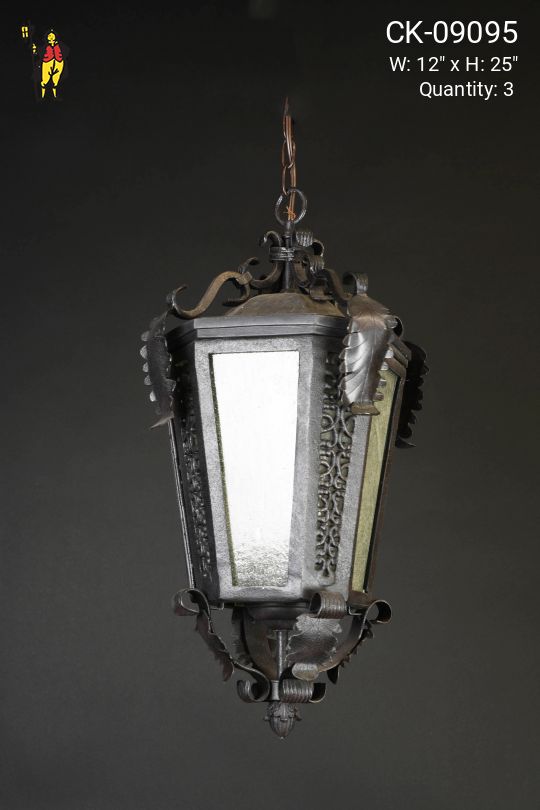 Small Hanging Iron Lantern