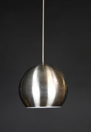 Nickel Hanging Reflector Dome
