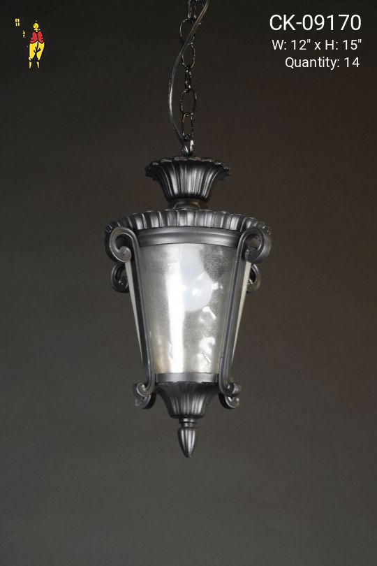 Small Black Hanging Lantern