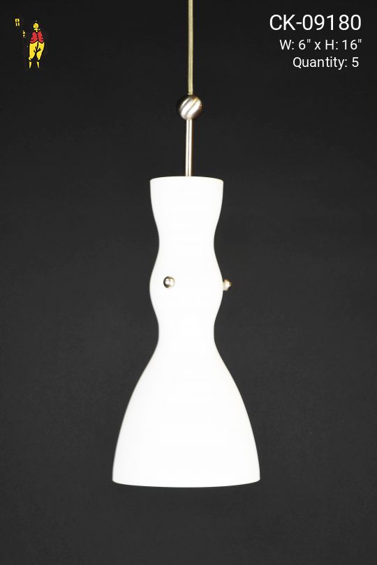 White Glass Hanging Pendant