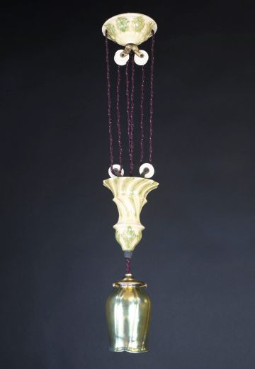 Victorian Adjustable Ceramic Hanging Fixture