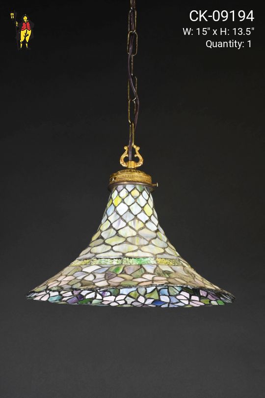 Multicolor Glass Hanging Fixture