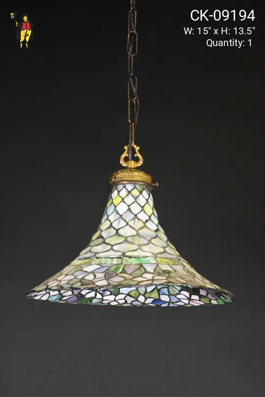 Multicolor Glass Hanging Fixture