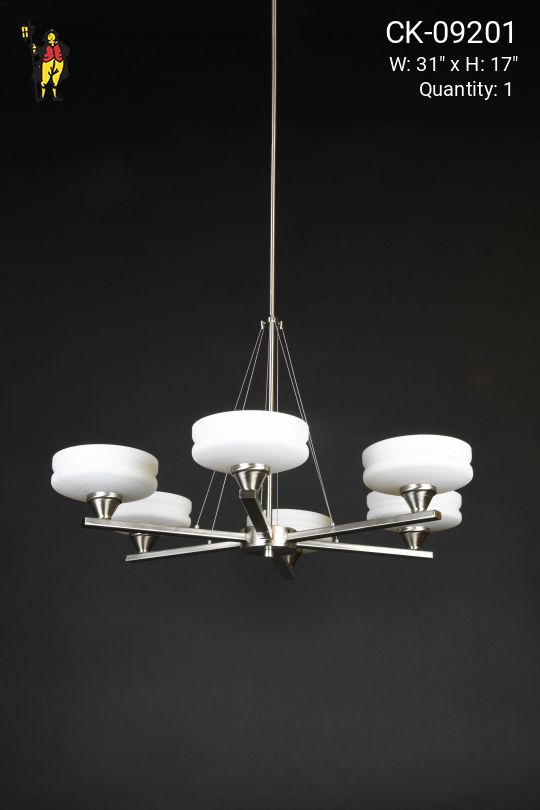 Modern Wire Chandelier