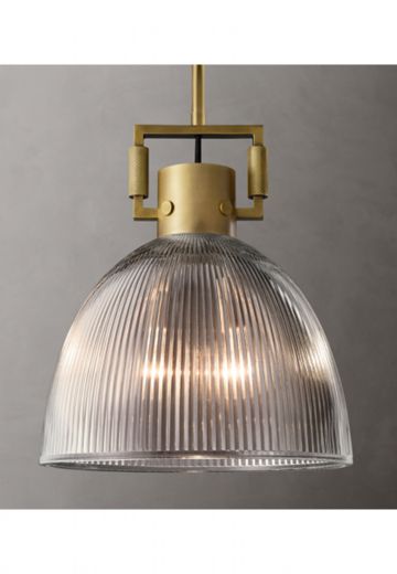 Halophane Shade Hanging Fixture