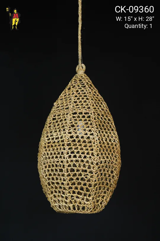Wicker Hanging Pendant