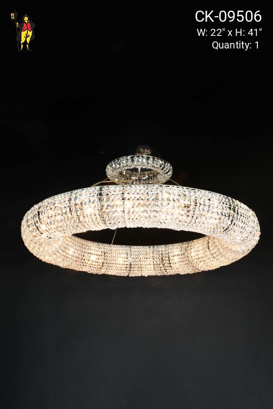 Crystal "Ring" Hanging Fixture