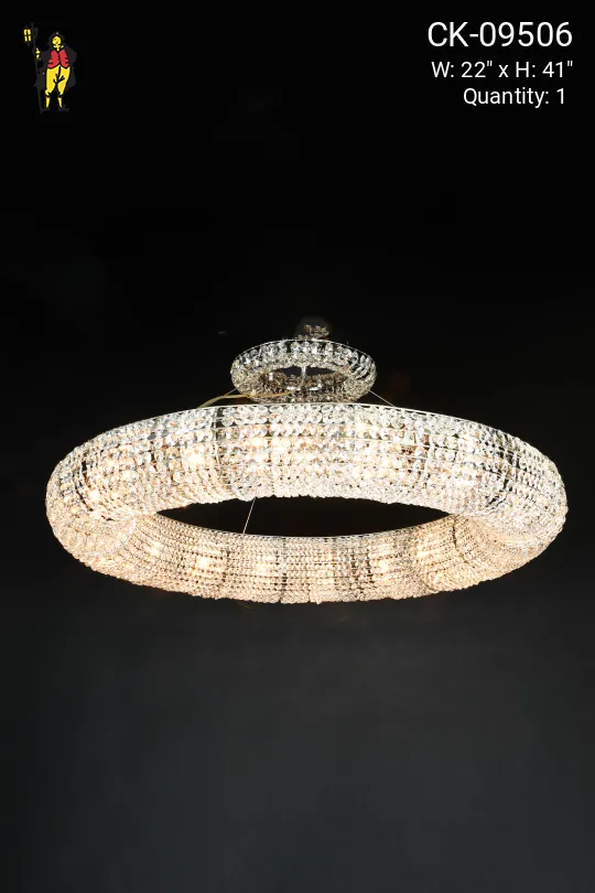 Crystal "Ring" Hanging Fixture