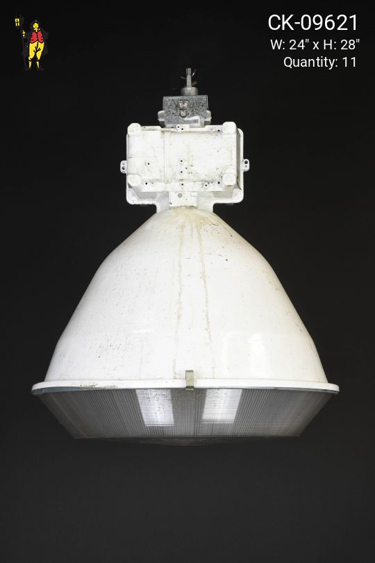 Hanging Warehouse Light w/Prismatic Lens