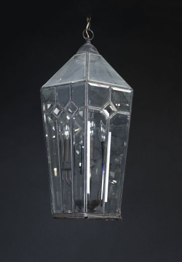 Hanging Glass Four Light Lantern