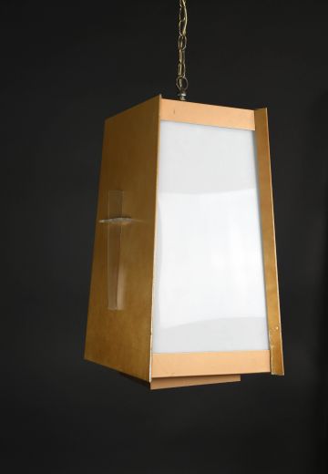 Hanging Cross Lantern