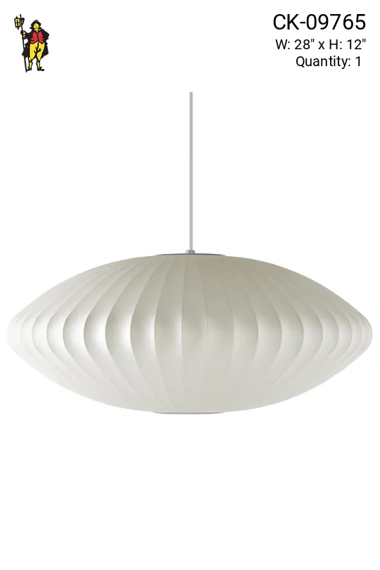 28” Saucer Hanging Pendant
