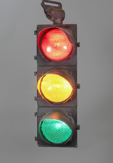Hanging Traffic Light