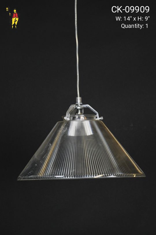 Plastic Shade Hanging Pendant