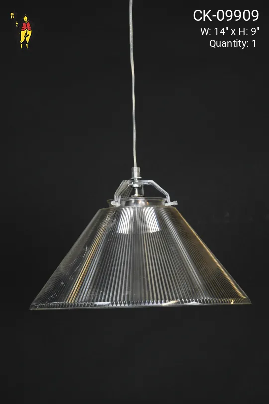 Plastic Shade Hanging Pendant