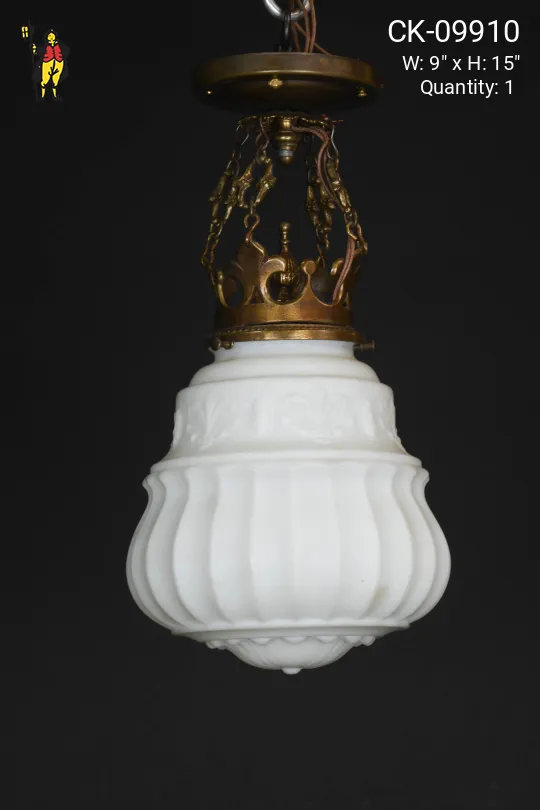 Victorian Semi Flush Mount
