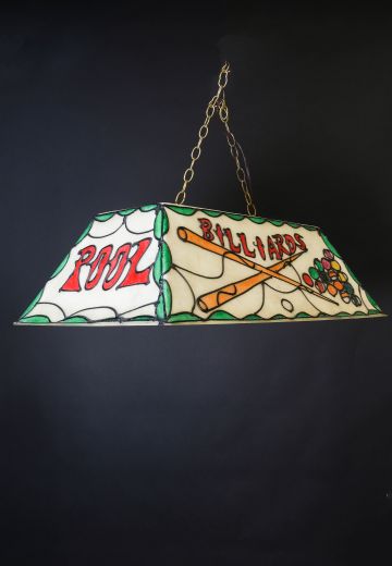 Fluorescent Pool Table Hanging Fixture