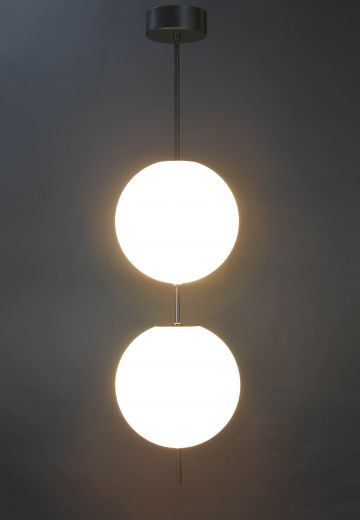 LED Two Globe Pendant