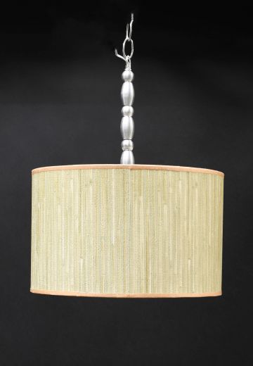 Green & Beige Shaded Hanging Pendant