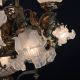 Brass Art Nouveau Chandelier #0