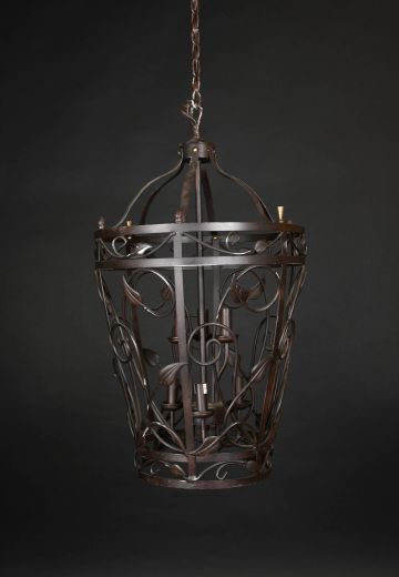 Gothic Bronze Hanging Lantern