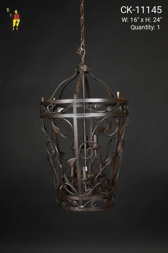 Gothic Bronze Hanging Lantern