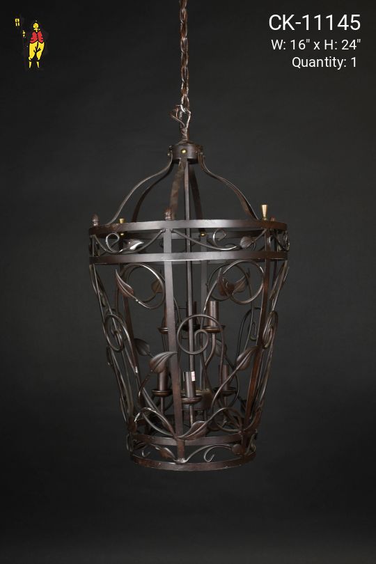 Gothic Bronze Hanging Lantern