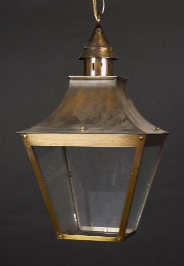Antique Brass Hanging Lantern