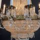 Twelve Candle Crystal Basket Chandelier #3