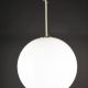 18" Acrylic Neckless Hanging Globe (Also Available On 10" Stems) #0