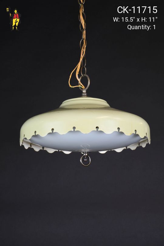 Mid Century Hanging Pendant Fixture