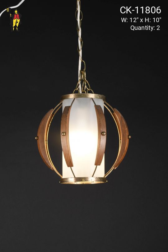 Mid Century Hanging Pendant