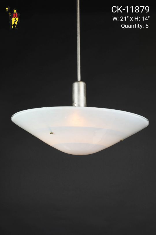 Glass Hanging Bowl Pendant