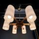 Brass Mid Century Twelve Light Chandelier #0