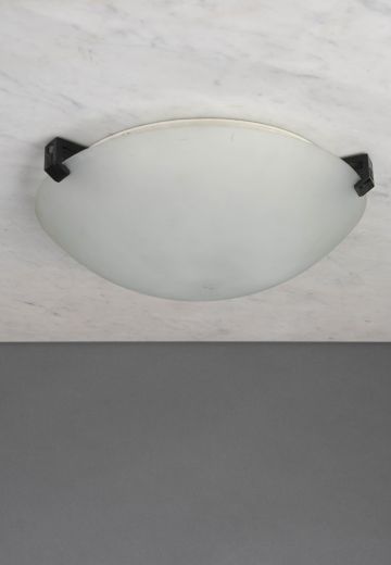 Glass Post Modern Flush Mount Fixture