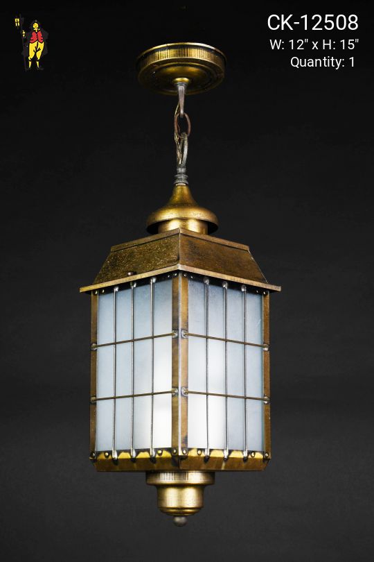 Brass Hanging Lantern