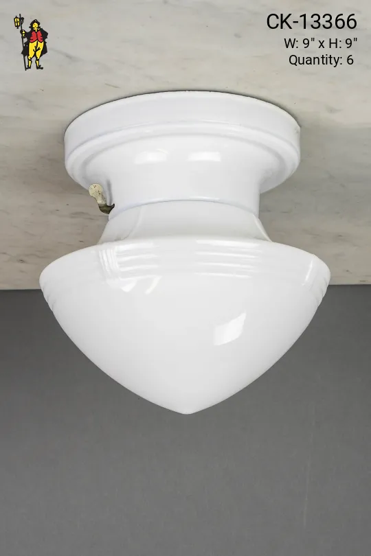 Acorn Style Flush Mount Ceiling Fixture