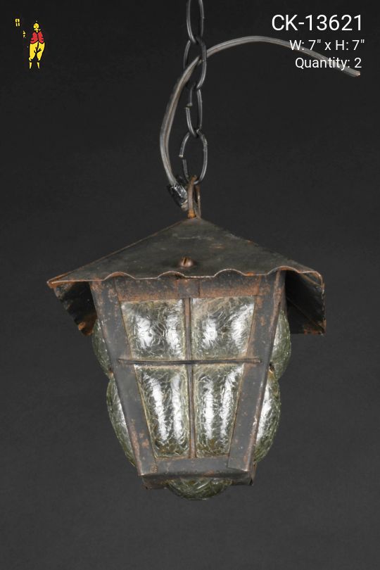 Small Iron Hanging Lantern