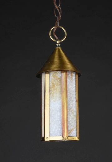 Small Brass Hanging Lantern