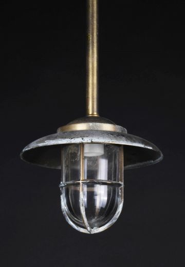 Small Hanging Cage Reflector Pendant