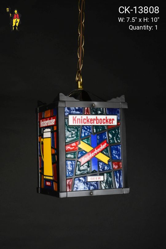 Knickerbocker Beer Hanging Pendant