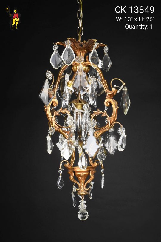 Crystal Four Light Hanging Pendant