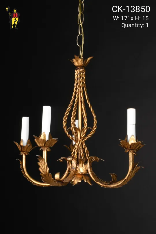 Five Candle Chandelier